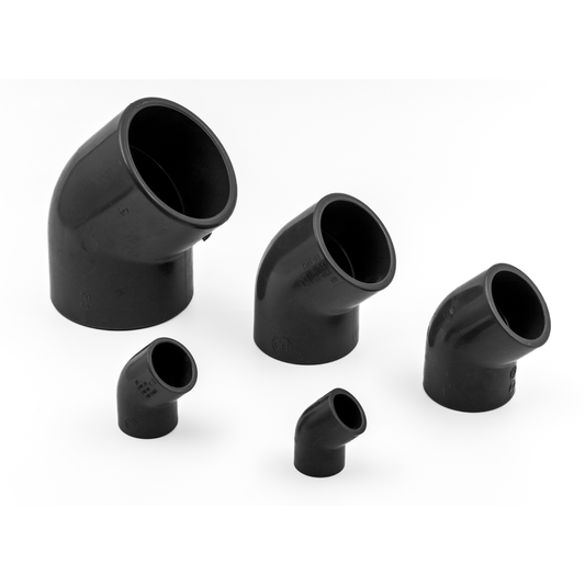 SABS | PVC Solvent 45D Elbow